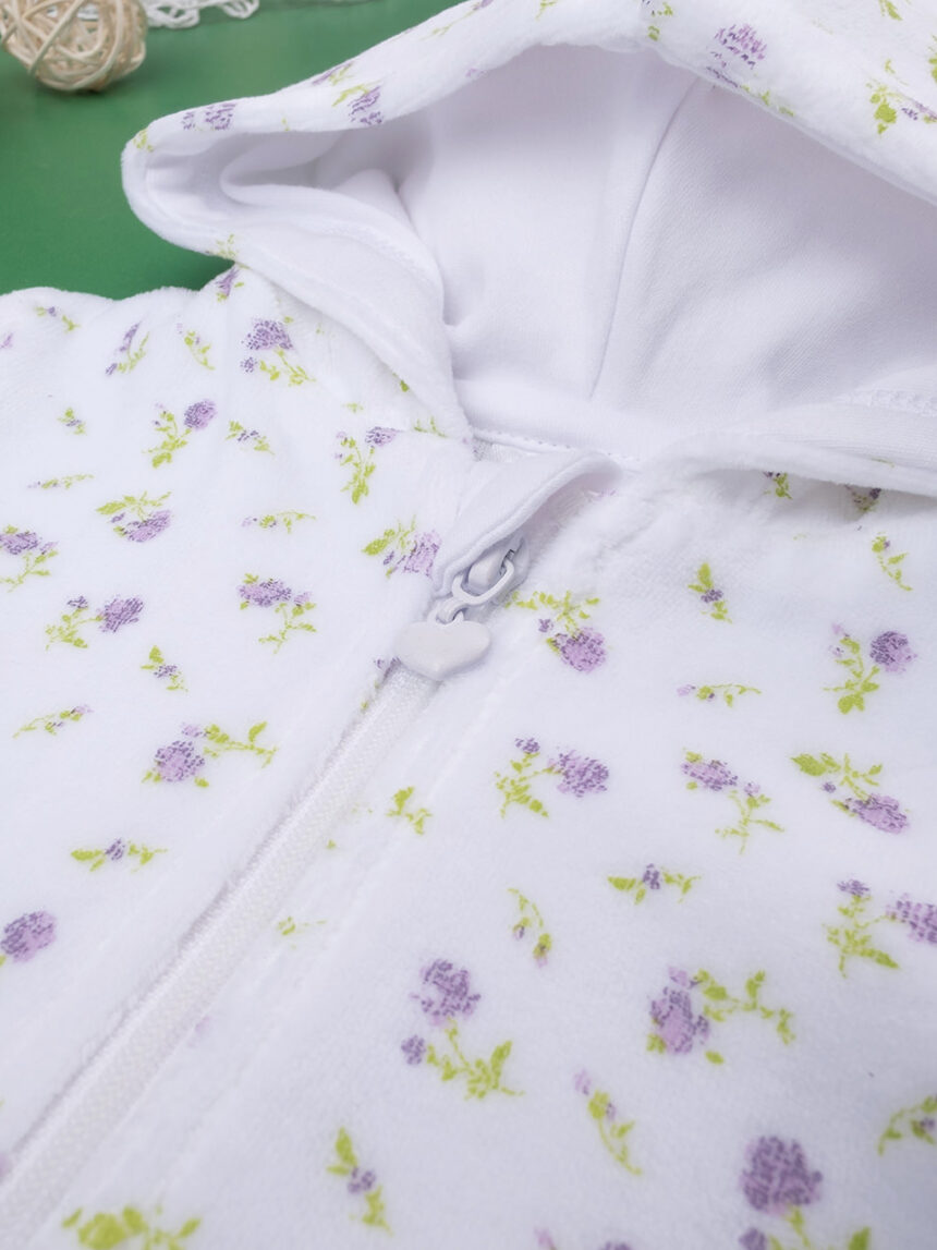 Camisola "lilás de flores" de menina - Prénatal