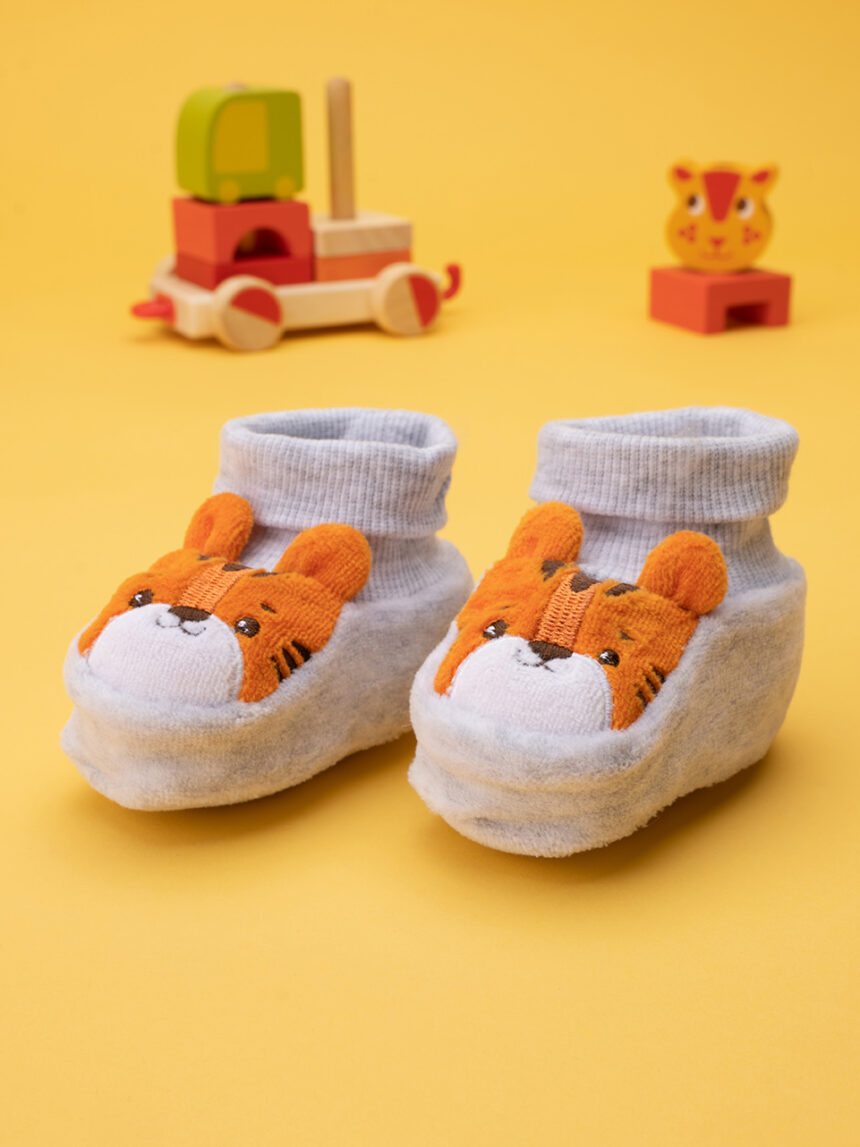 Sapatos de chenille 'tiger' para crianças - Prénatal