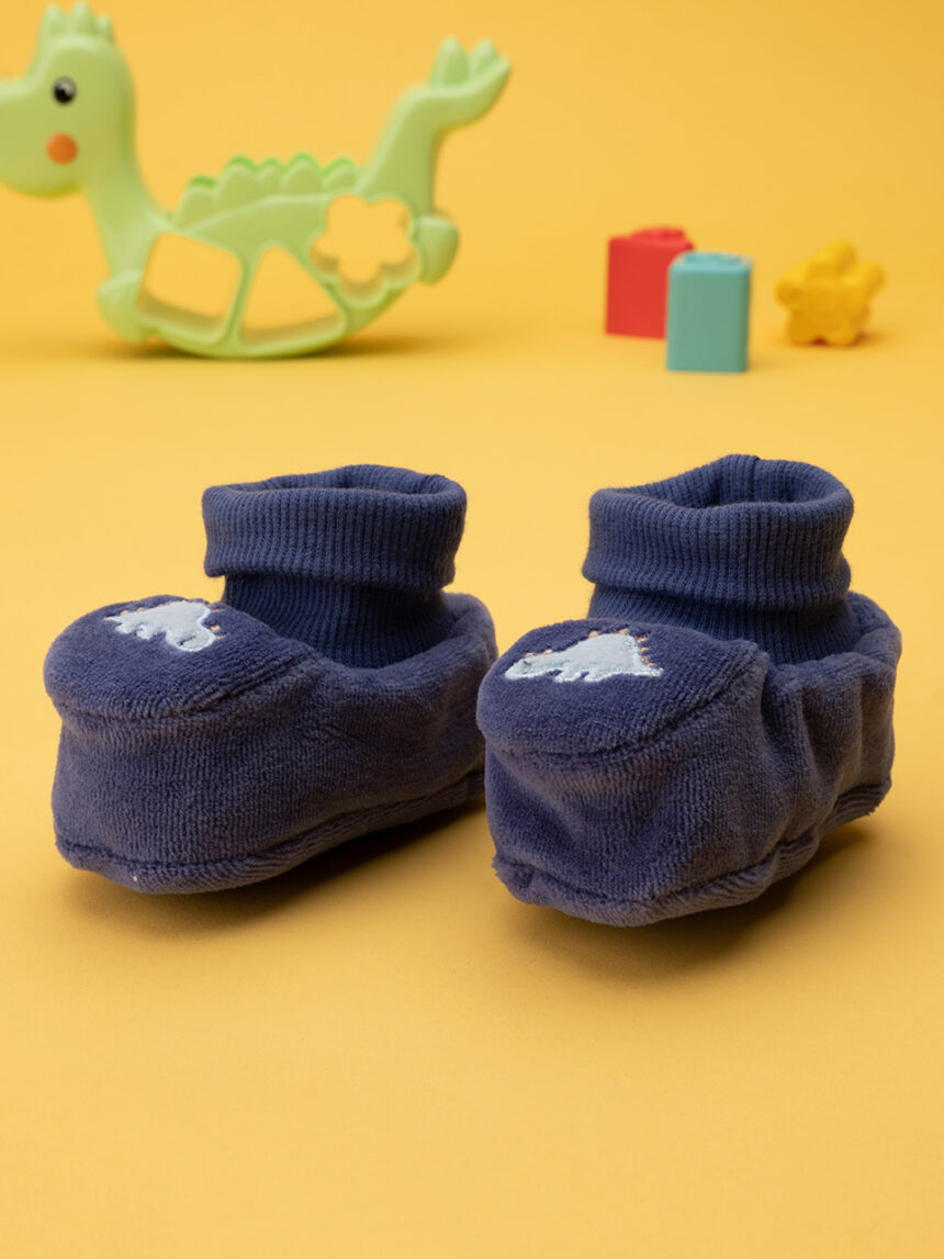 Sapatos de chenille para bebés "dino - Prénatal