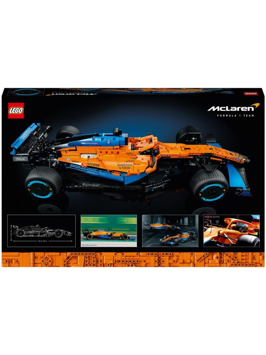 Fórmula mclaren 1™ single-seater 42141 - técnica lego - LEGO