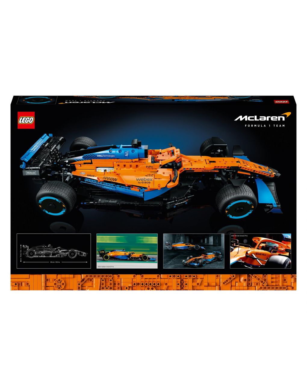 Fórmula mclaren 1™ single-seater 42141 - técnica lego - LEGO