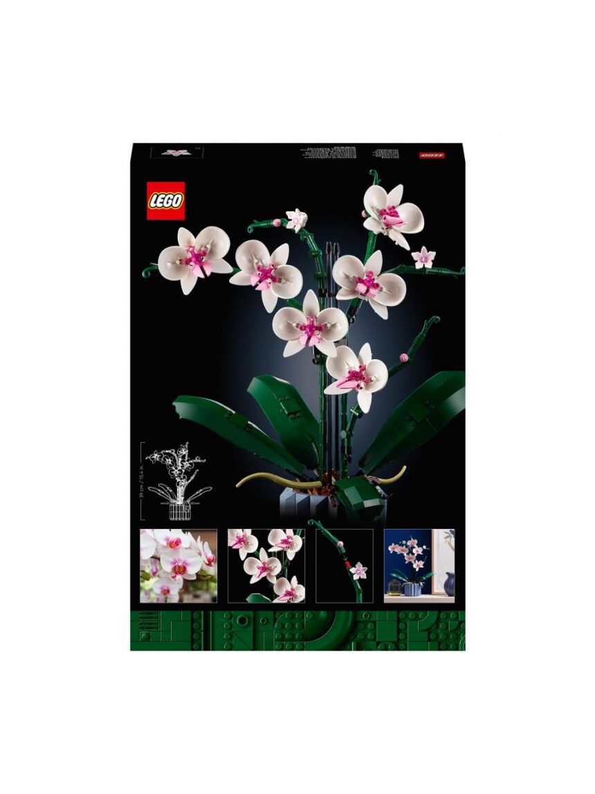 Orquídea 10311 - ícones de lego - LEGO