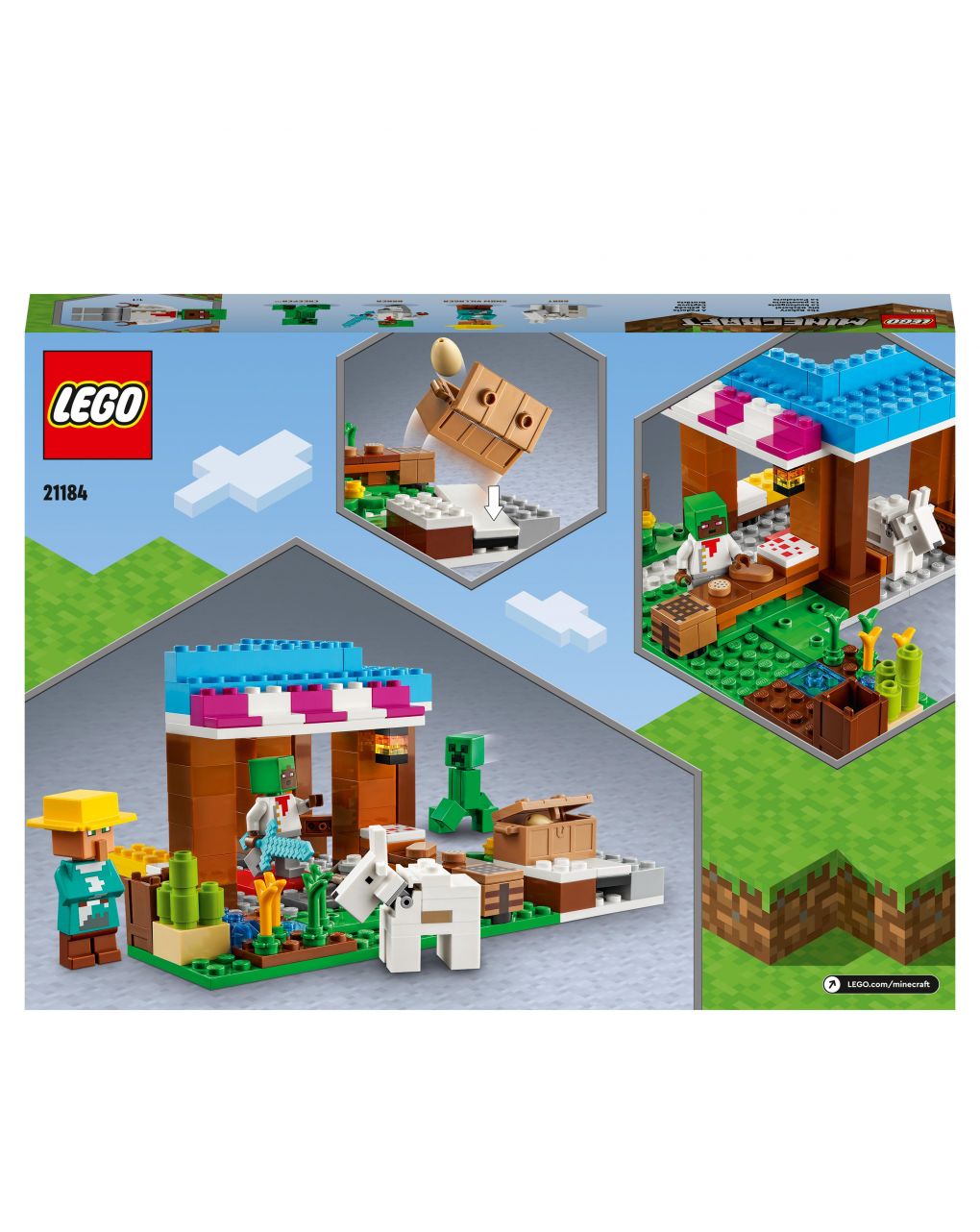 A padaria 21184 - lego minecraft - Lego Minecraft