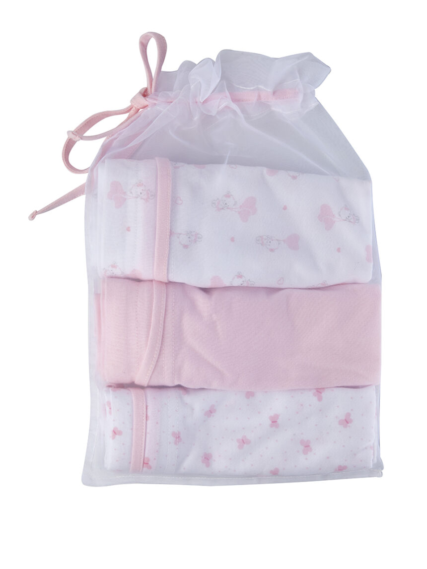 Pacote de 3 sacos de primeiros trocos para bebé - Prénatal