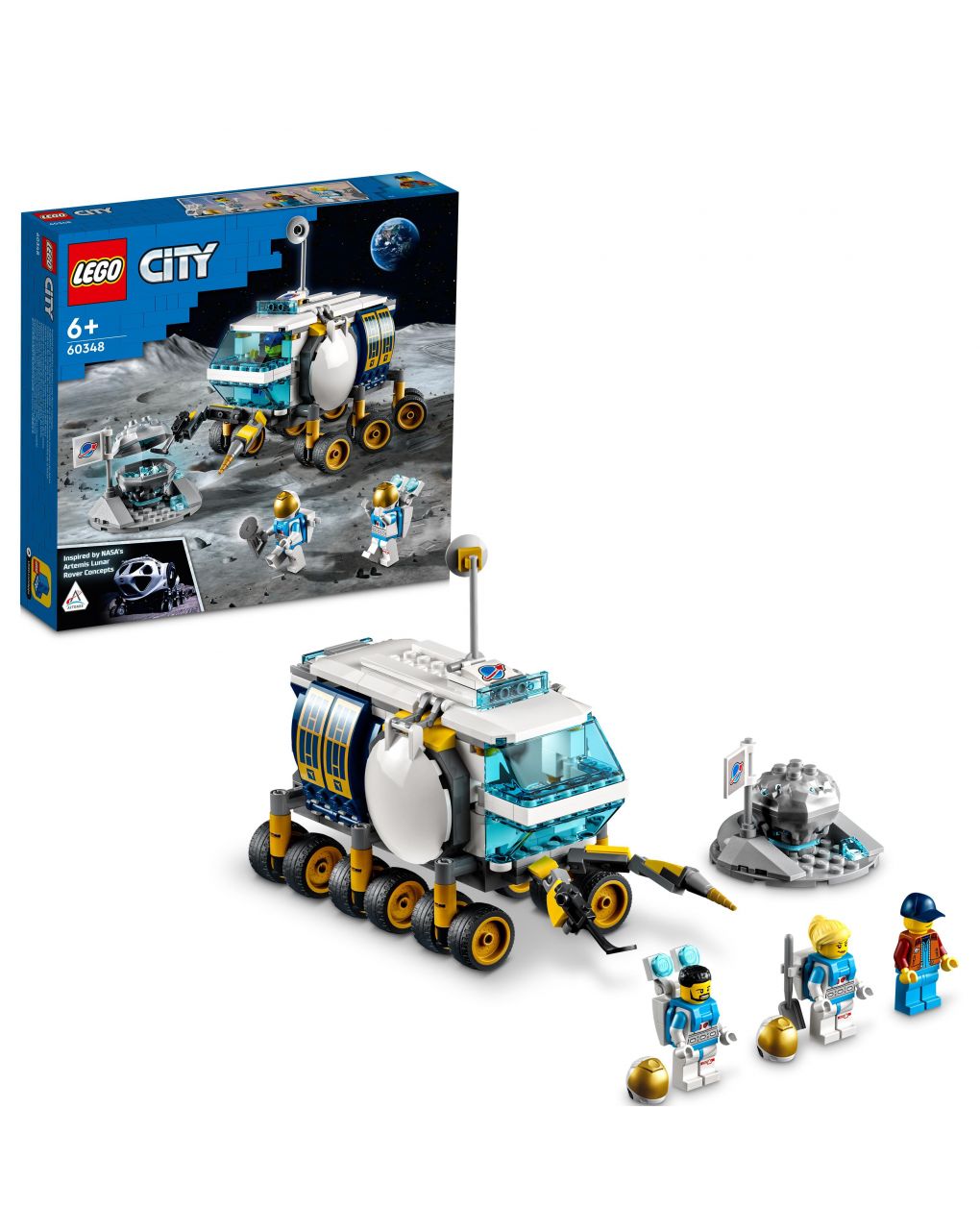 Lunar rover 60348 - cidade de lego - LEGO