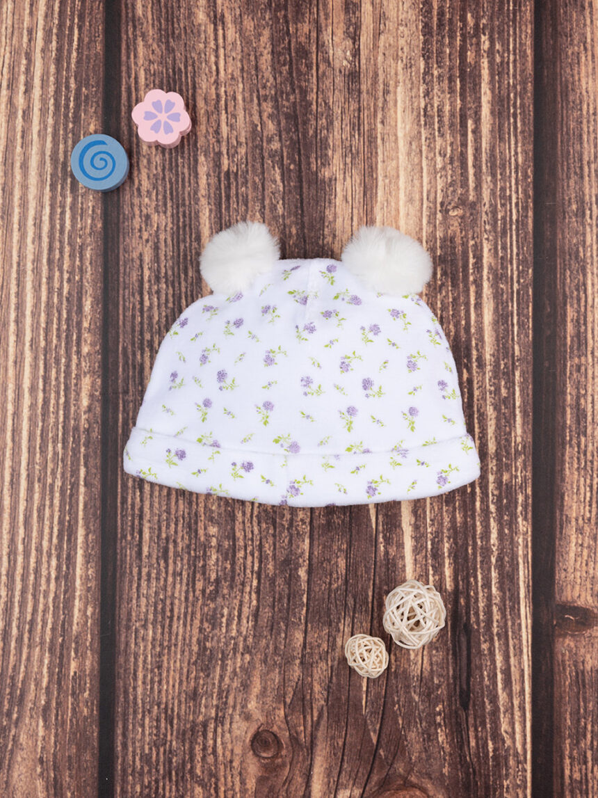 Chenille "fiorellini" chapéu de bebé - Prénatal