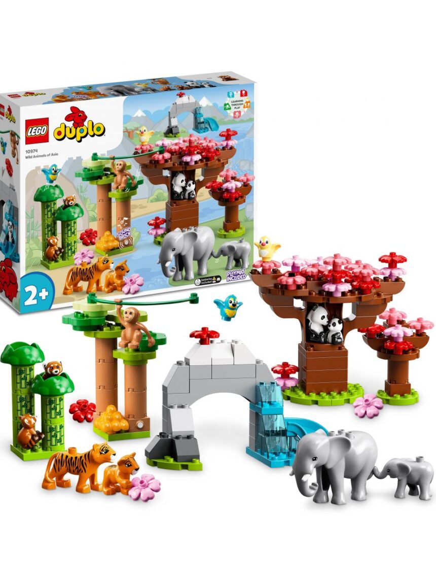 Animais da ásia 10974 - lego duplo - Duplo