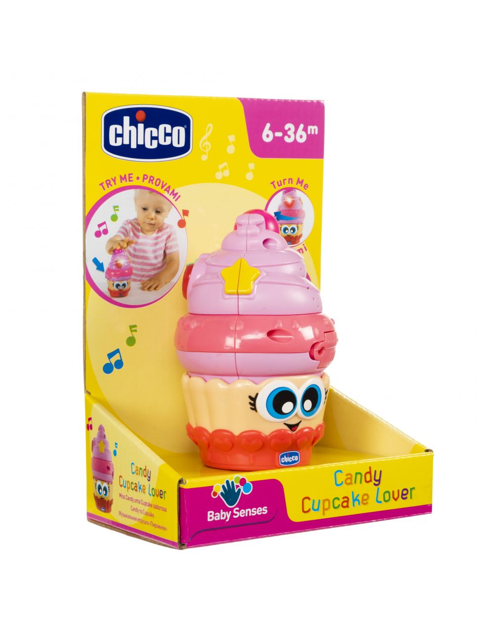 Cupcake chicco de paixão por doces - Chicco