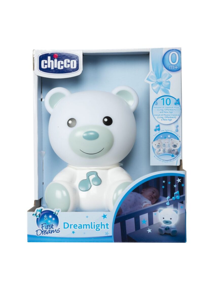 Bear luz nocturna de sonho luz azul - chicco - Chicco