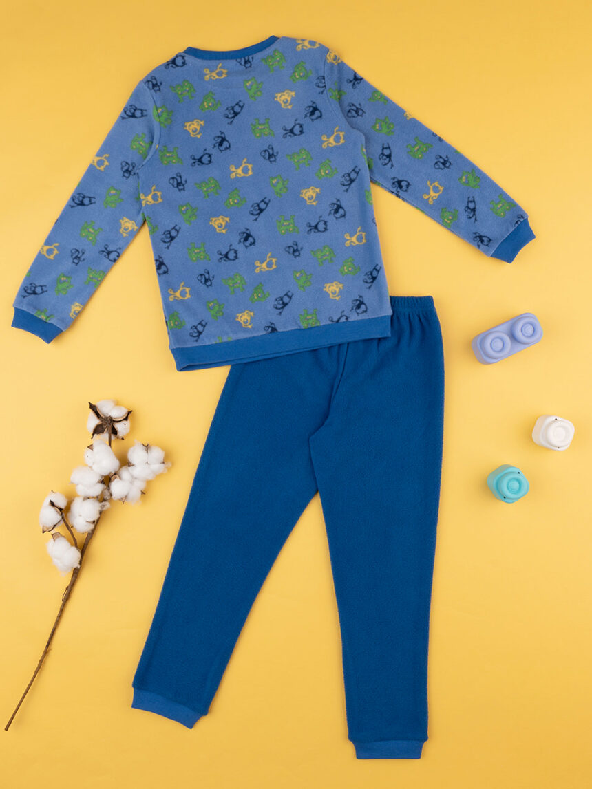 Pijama "animaletti" azul bebé - Prénatal