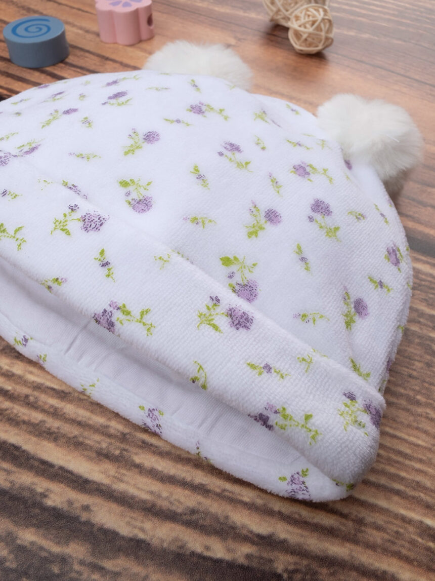 Chenille "fiorellini" chapéu de bebé - Prénatal