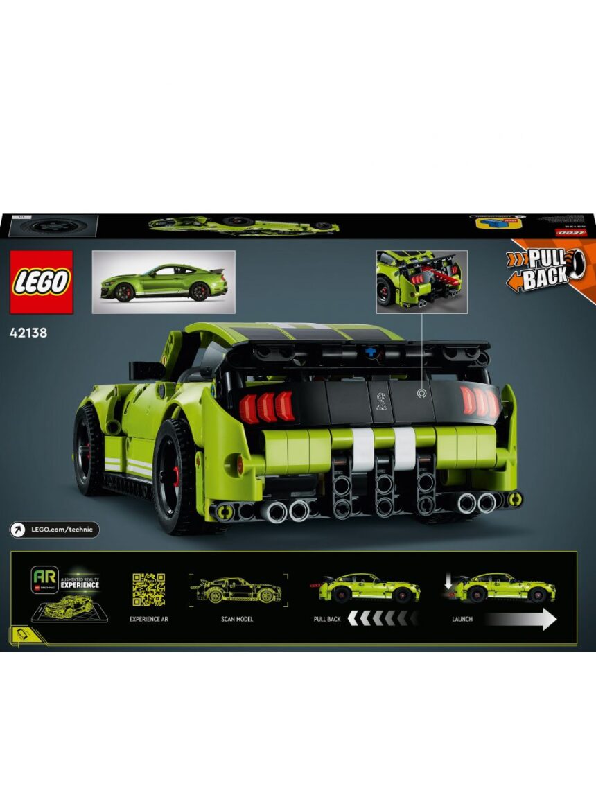 Ford mustang shelby® gt500® 42138 - técnica lego - LEGO