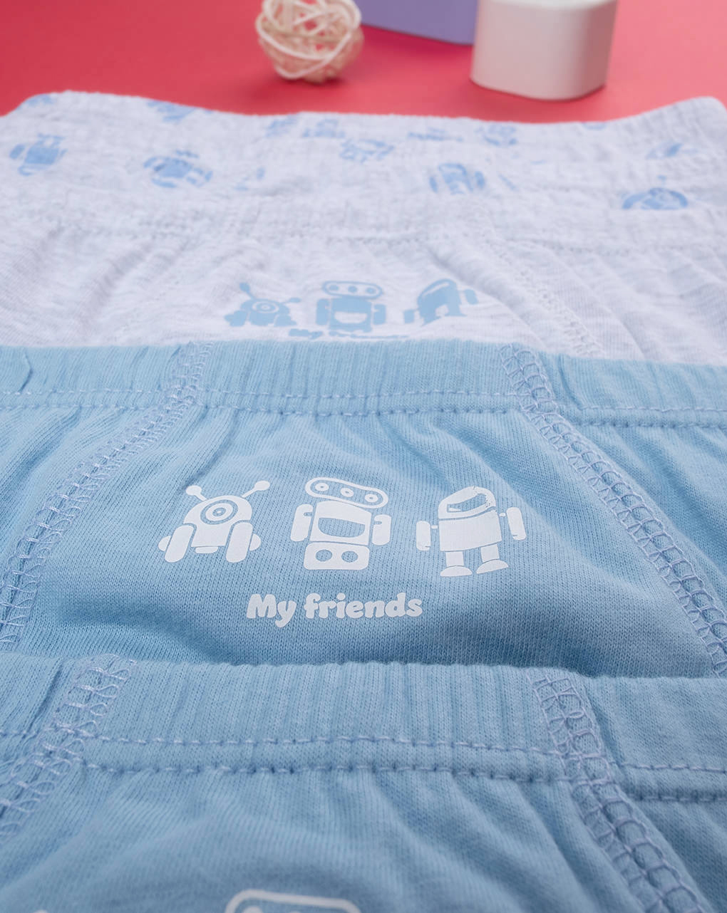 Pacote 5 bimbo slip jersey - Prénatal