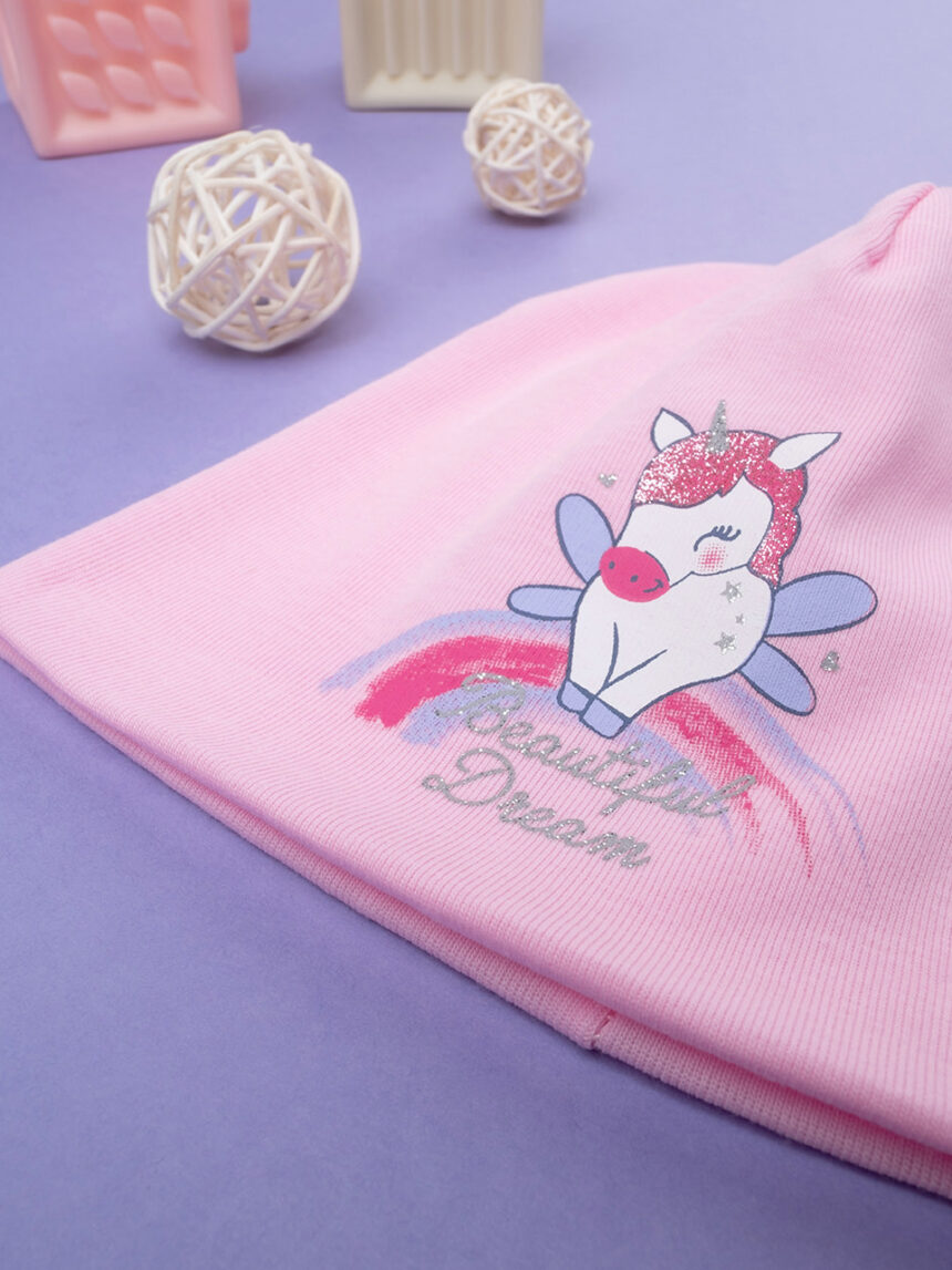 Boné de unicórnio de rapariga em camisola - Prénatal