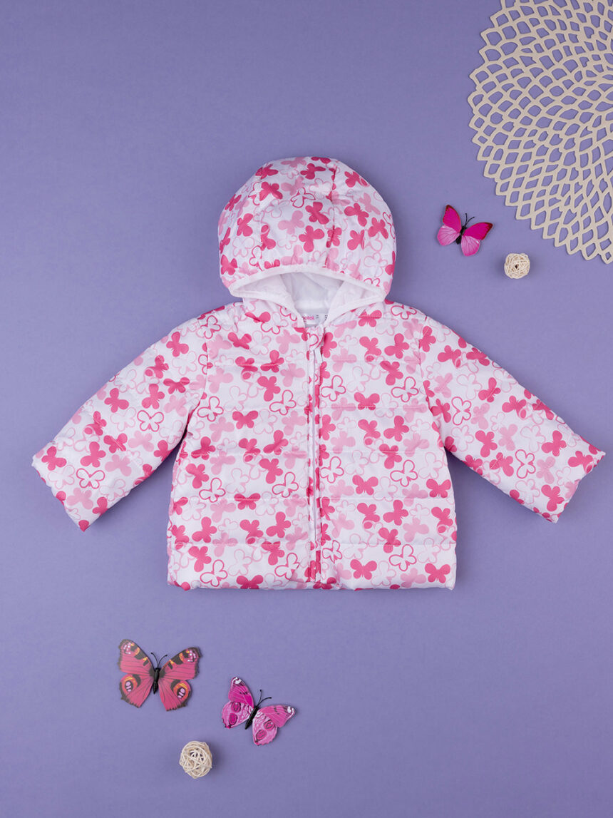 Casaco leve de menina 'pink flowers - Prénatal