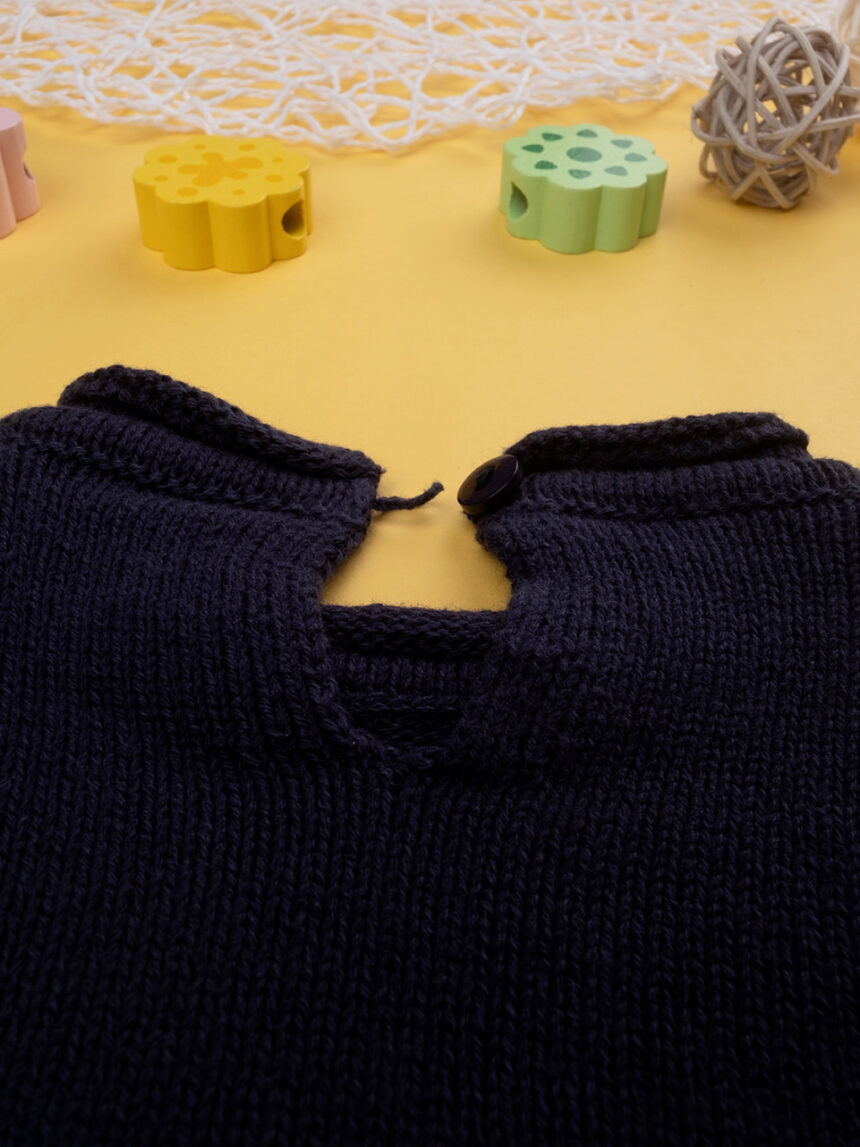 Camisola tricot azul bebé - Prénatal