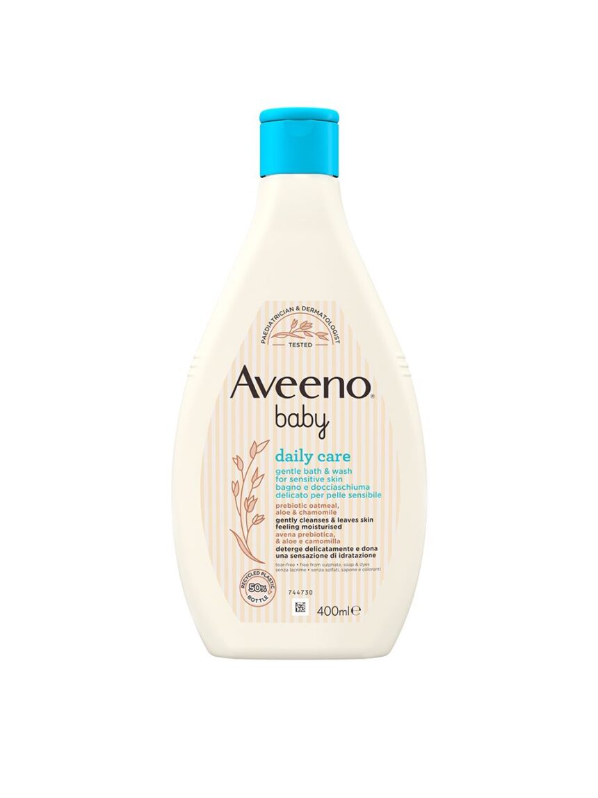 Gel de banho e duche baby fluid 400ml - aveeno - Aveeno