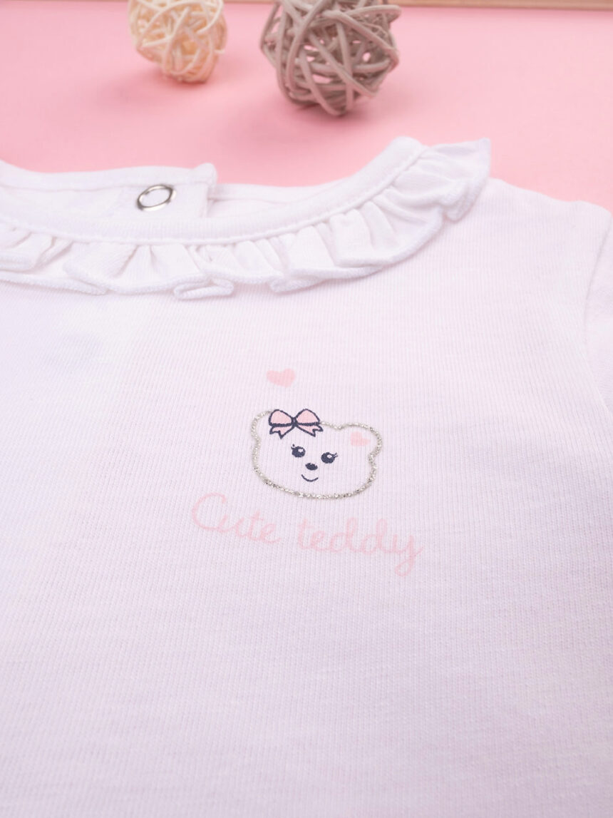 T-shirt para rapariga "cute teddy" - Prénatal