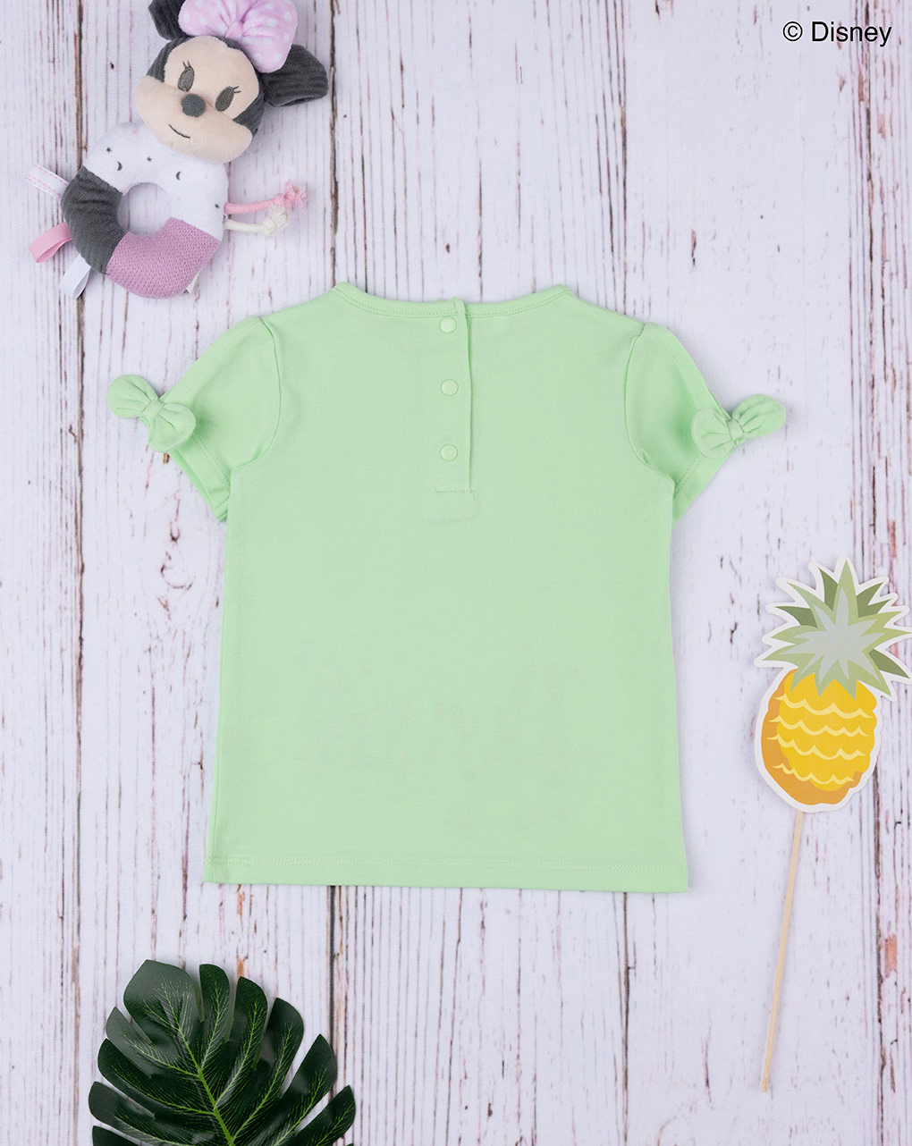 T-shirt para raparigas "minnie" algodão orgânico - Prénatal