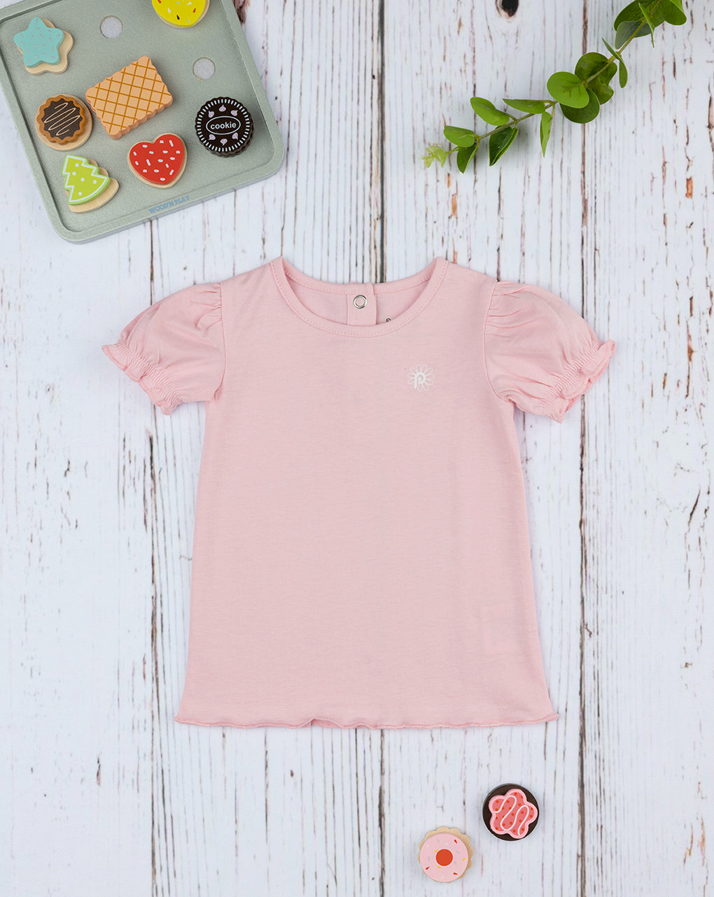 T-shirt para raparigas rosa - Prénatal