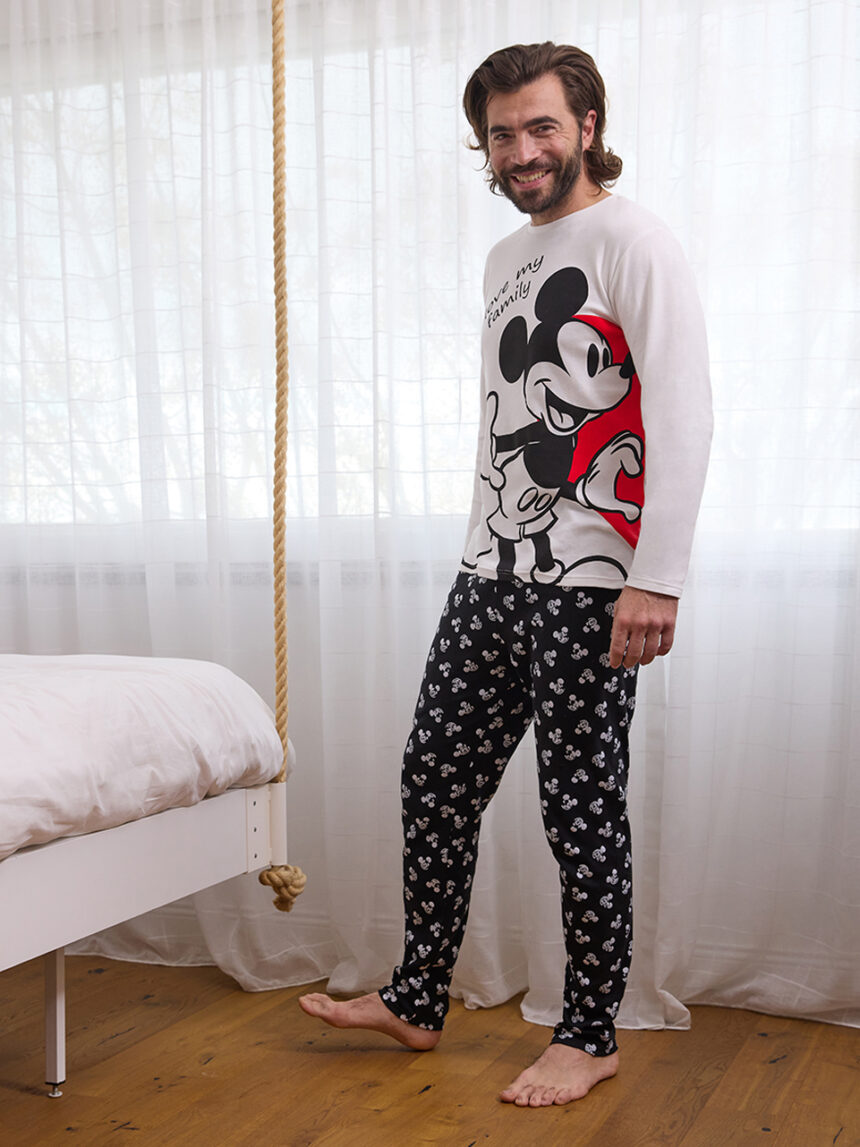 Pijama de papá com estampa de rato mikey mouse - Prénatal