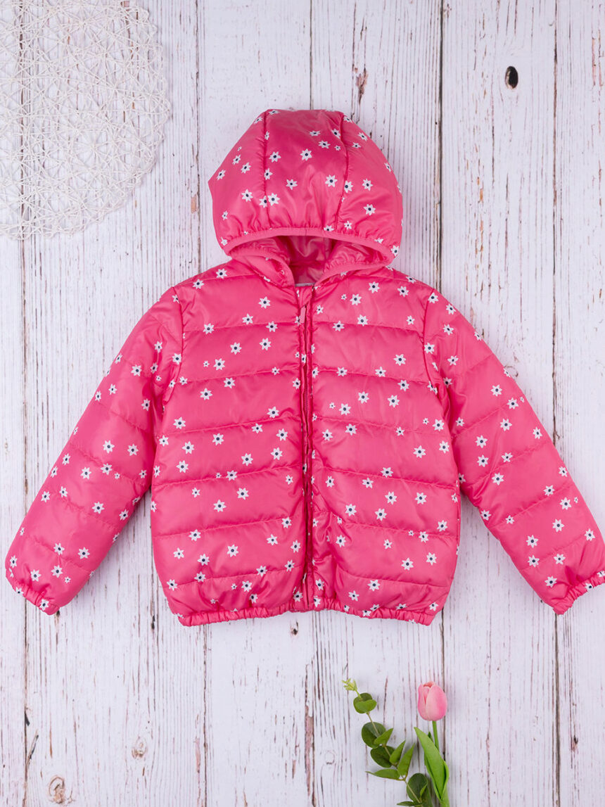 Casaco cor-de-rosa claro de menina - Prénatal