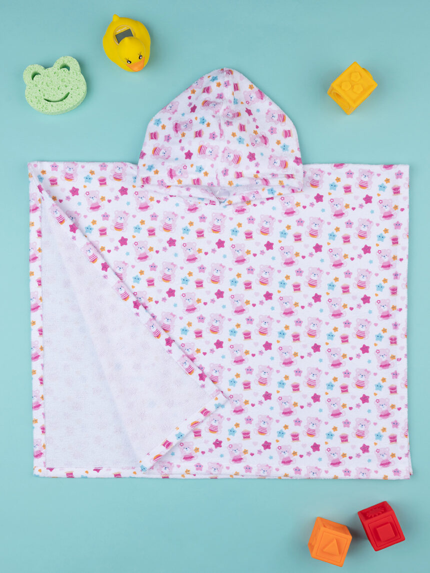 Poncho de praia 'sea bear' de menina - Prénatal