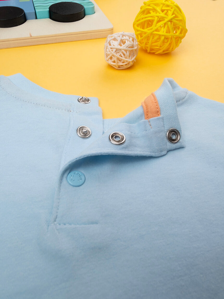 T-shirt 'califórnia' azul bebé - Prénatal