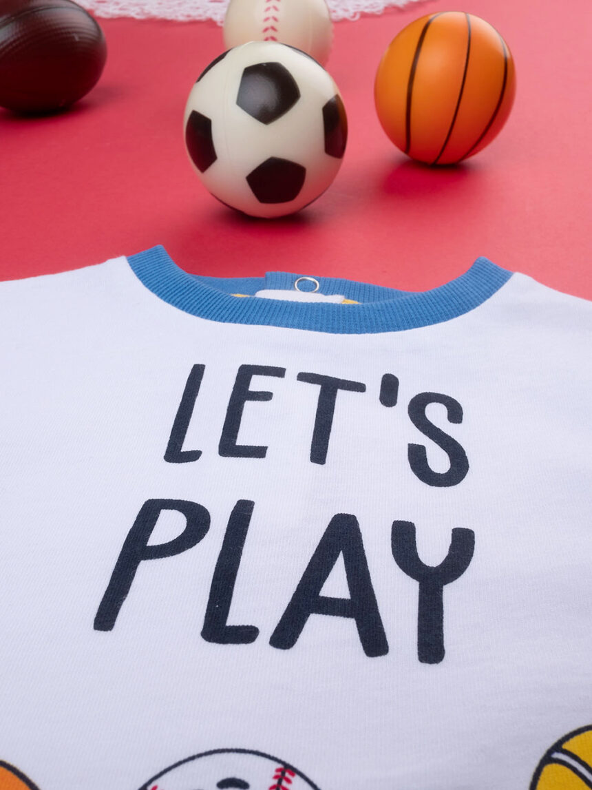 T-shirt criança "let's play" - Prénatal