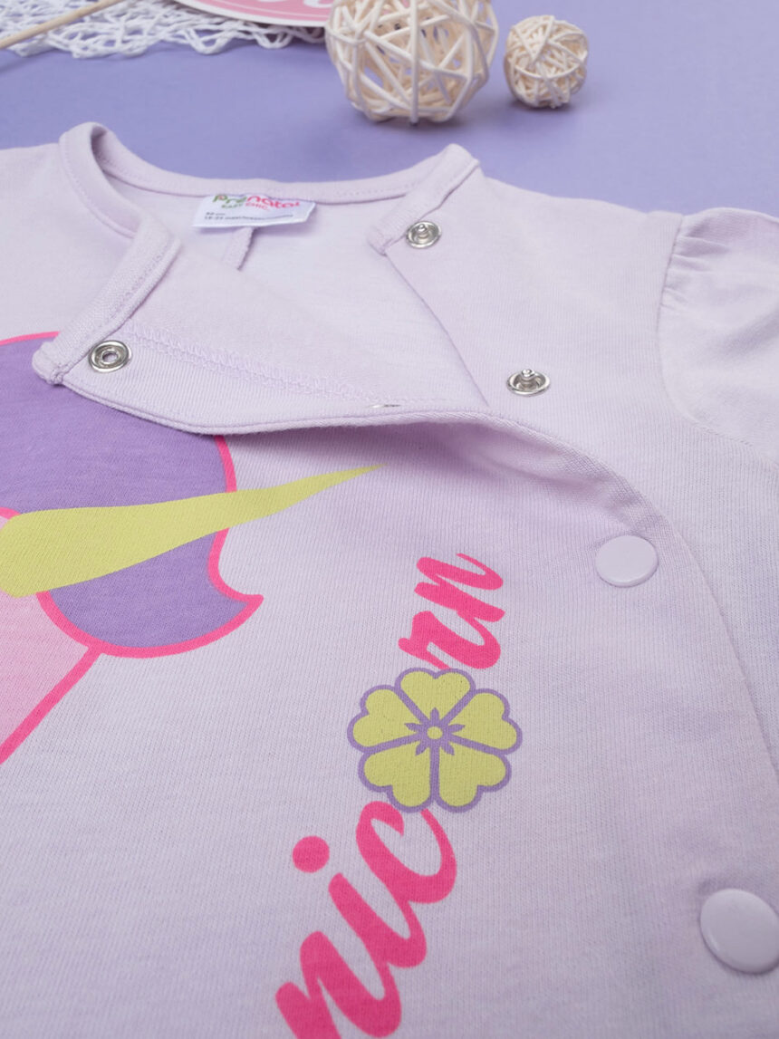 Pijama lilás 'unicórnio' de menina - Prénatal