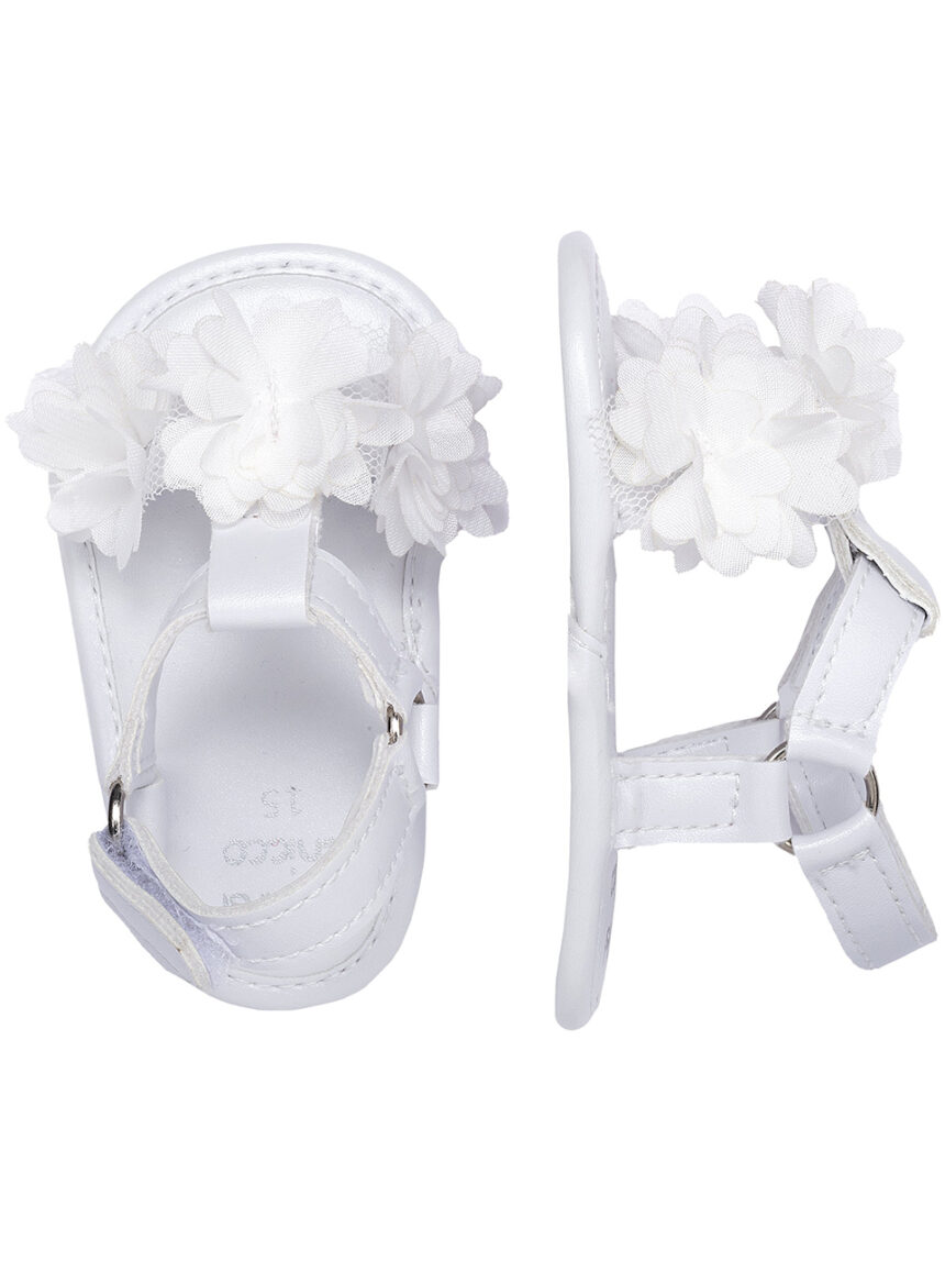 Olessia flor organza sandália - Chicco