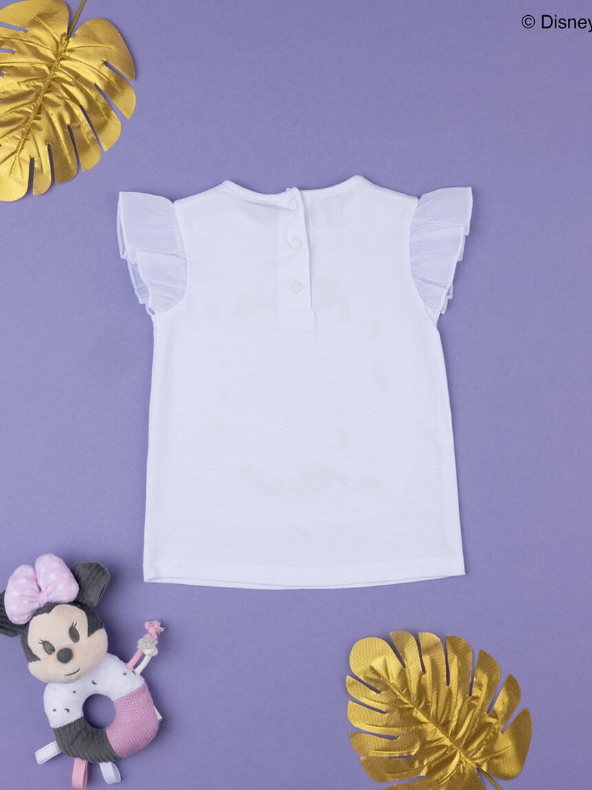 T-shirt menina "minnie" algodão orgânico - Prénatal