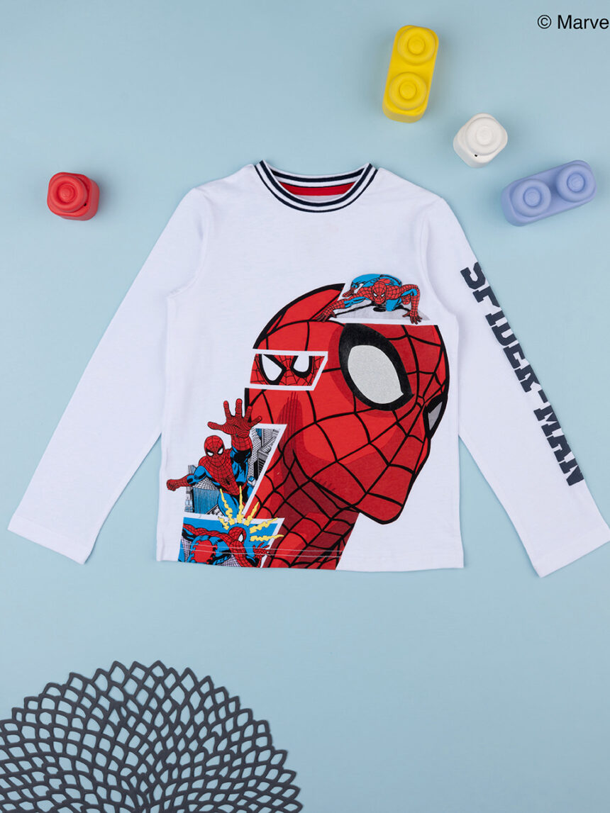T-shirt casual de manga comprida "spiderman" - Prénatal