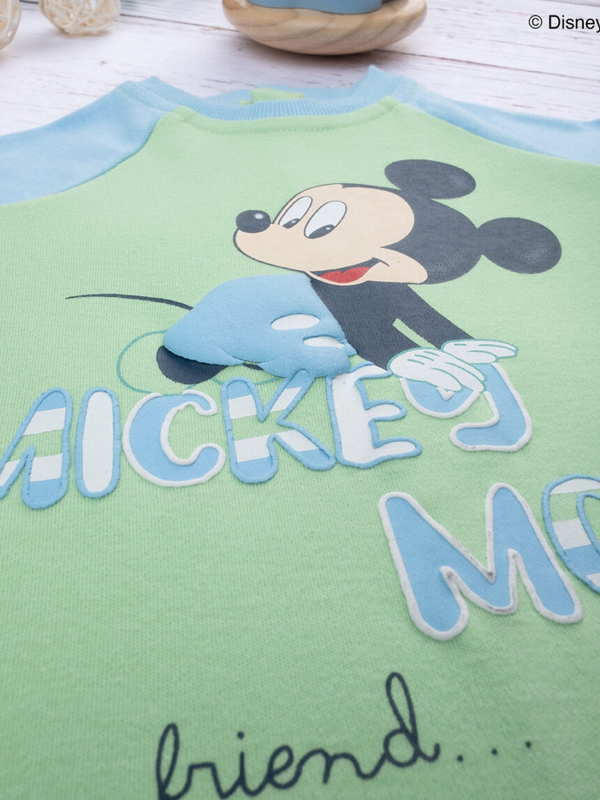 Fato de dormir "mickey mouse" azul bebé - Prénatal