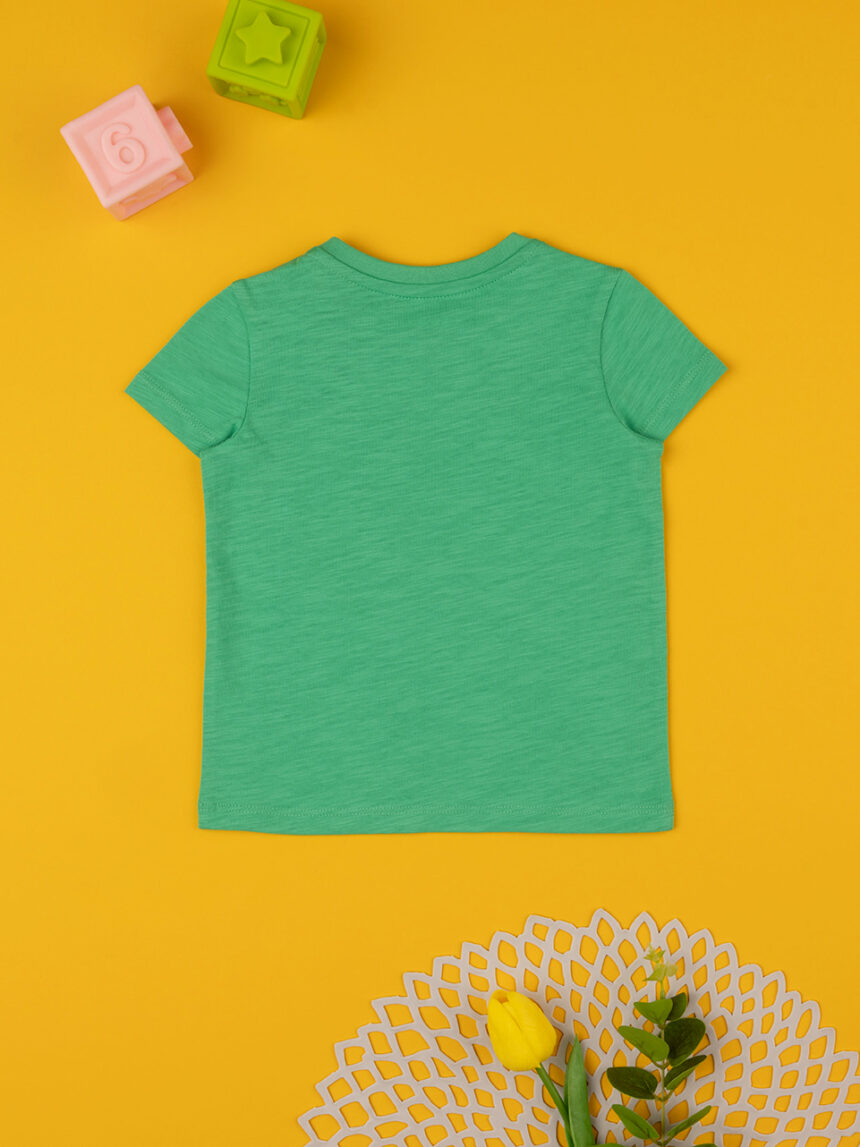 T-shirt menino verde "galápagos" - Prénatal