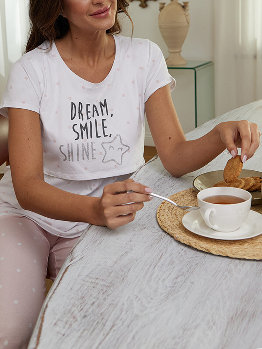 Pijama de maternidade dream smile shine - Prénatal