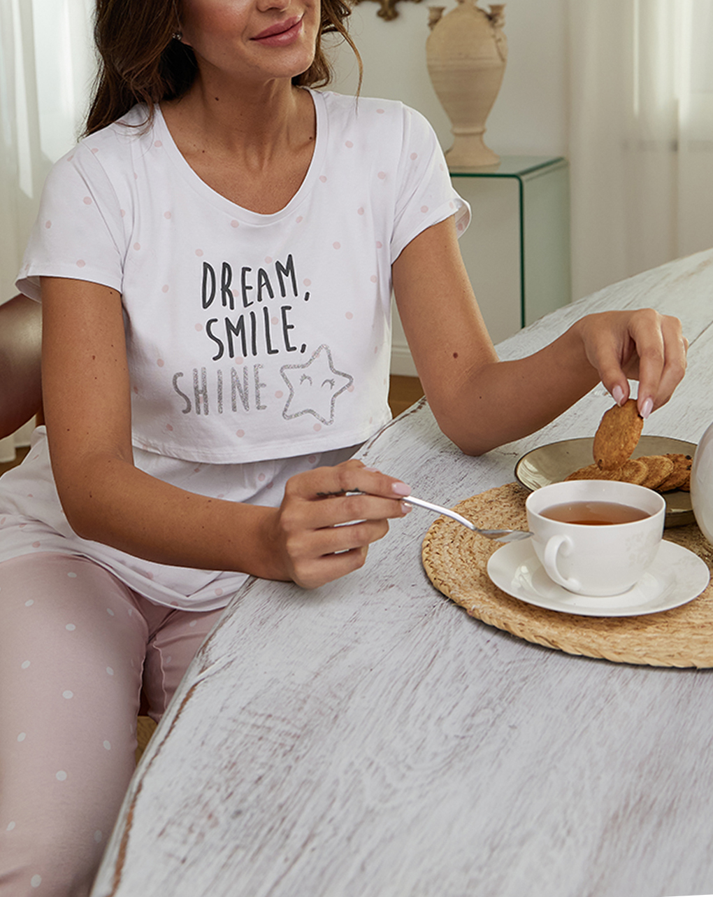 Pijama de maternidade dream smile shine - Prénatal