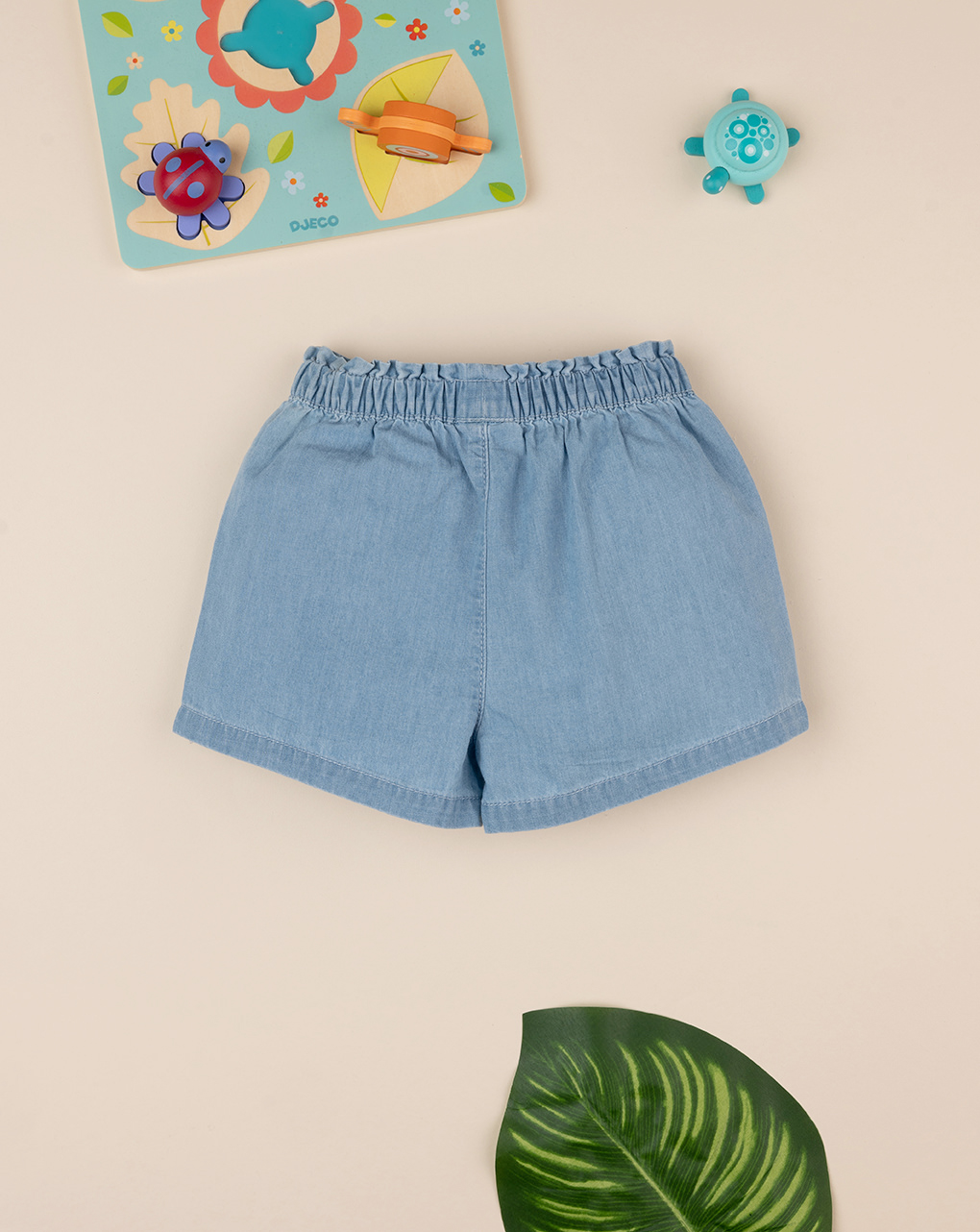 Shorts bambina chambray - Prénatal