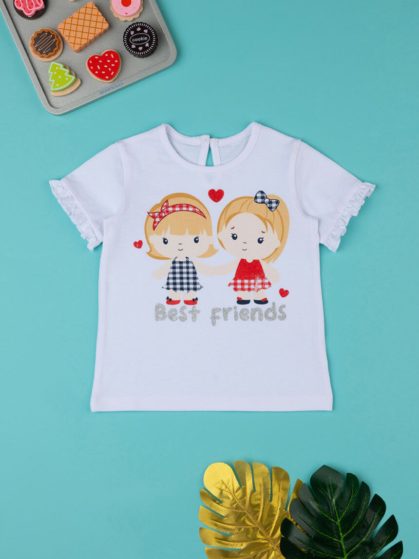 T-shirt para raparigas "best friend" - Prénatal