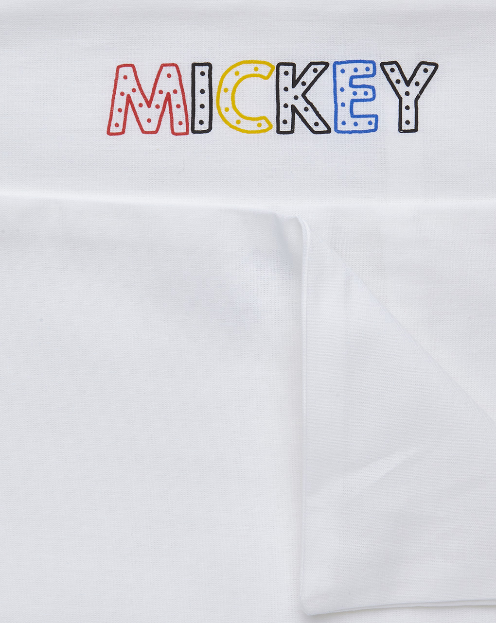 Conjunto de cama de algodão de 4 peças mickey mouse print - Prénatal