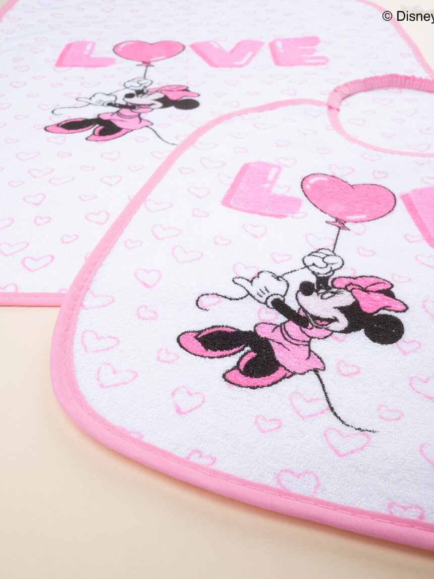 Conjunto asilo bimba "minnie" rosa - Prénatal