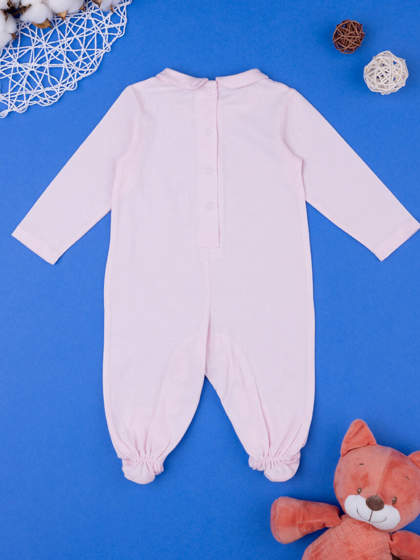 Fato de dormir de camisola comprida rosa bebé - Prénatal