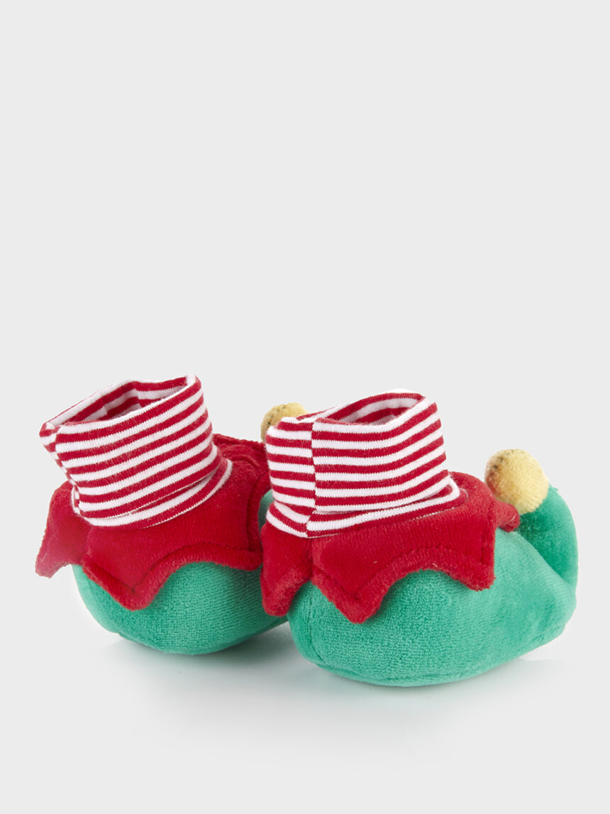 Botas de natal para bebés elfos - Prénatal