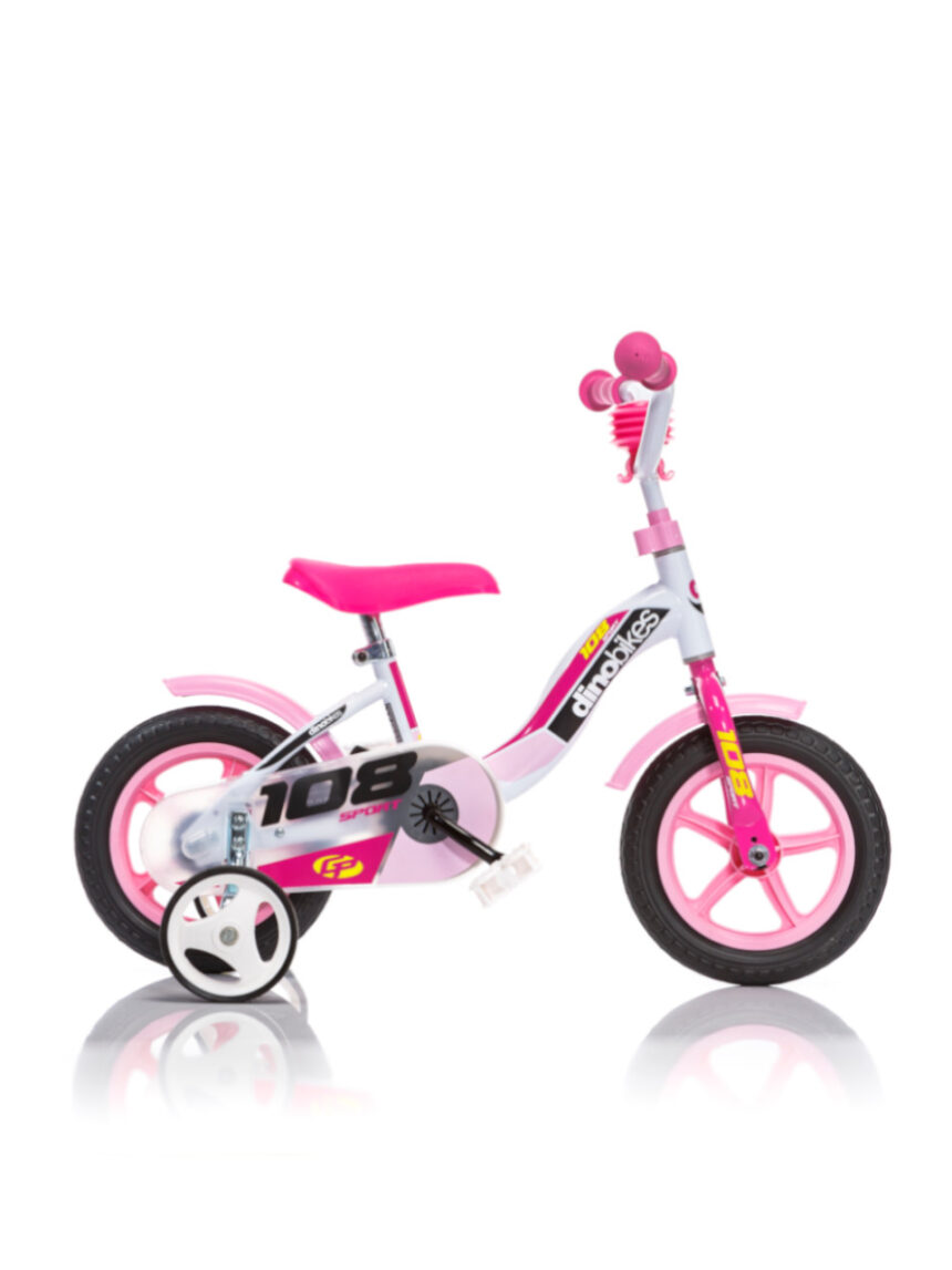Bici menina 10" senza freno 3-4 anos - dino bikes - Dinobikes