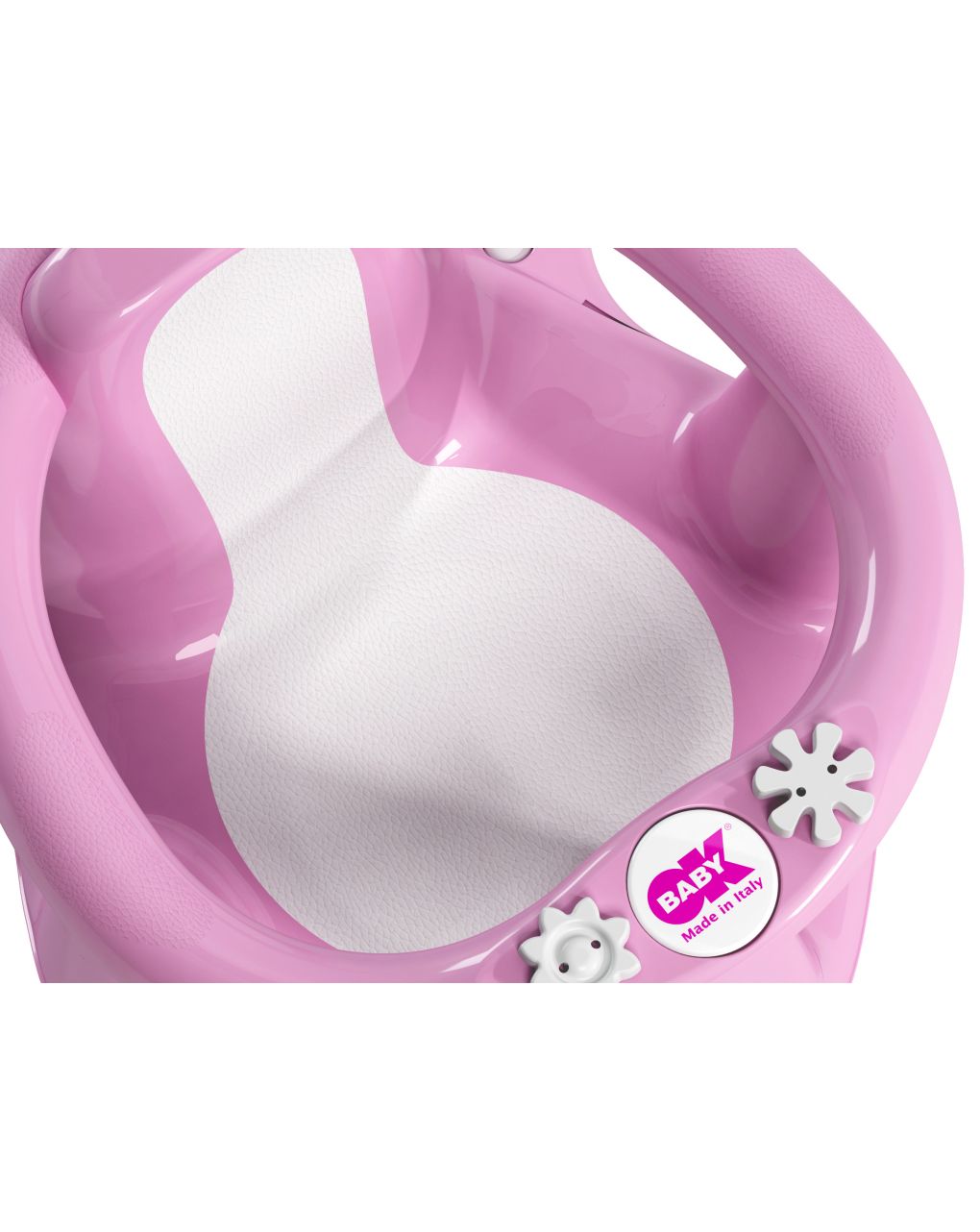 Flipper evolution rosa - assento de banho antiderrapante - ok baby - Ok Baby