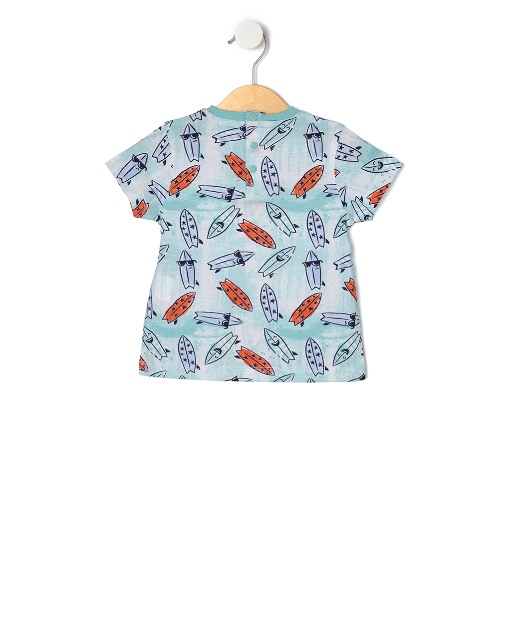 T-shirt com stampa surf allover - Prénatal