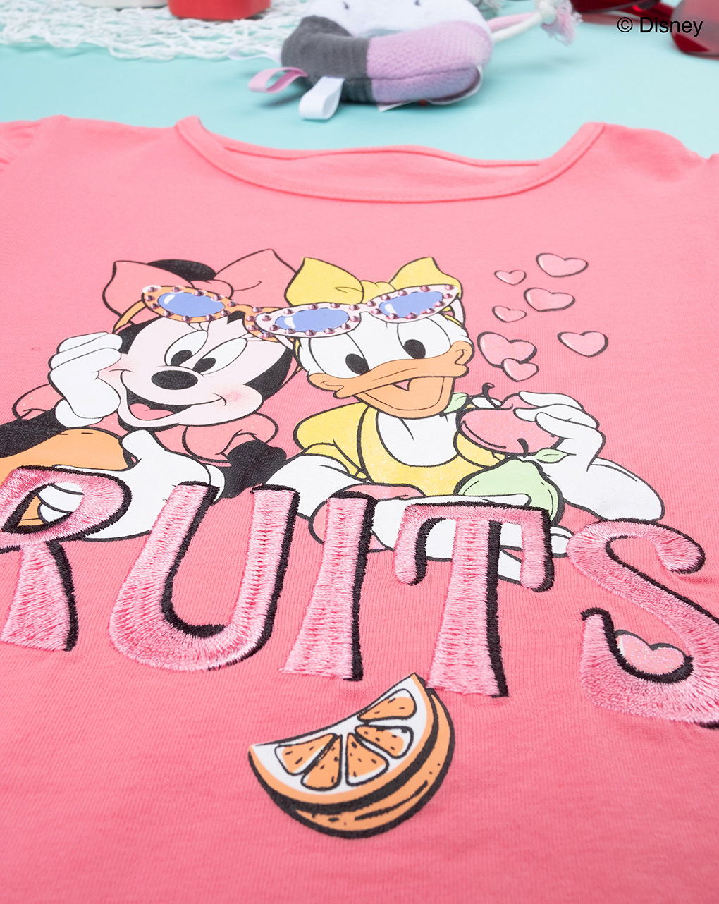 T-shirt de rapariga da disney print - Prénatal