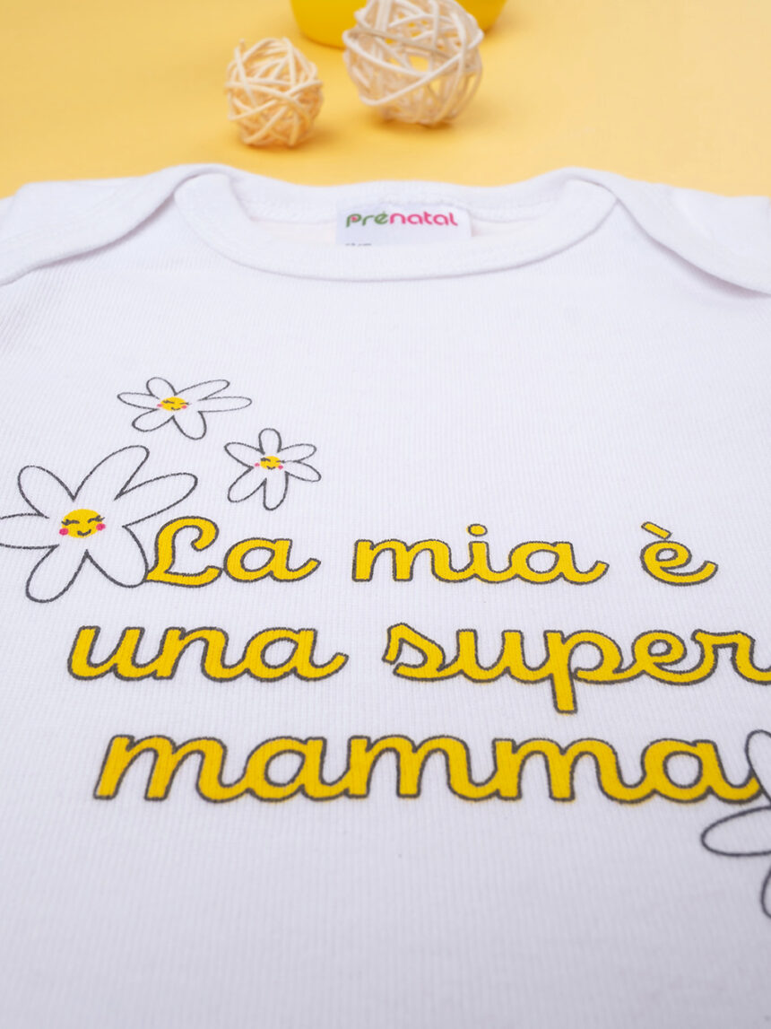 Fato de bebé de meia manga com estampado - Prénatal