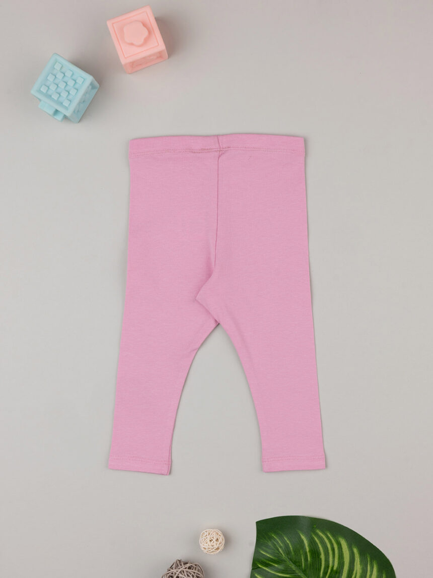 Pernas cor-de-rosa de menina com impressão - Prénatal