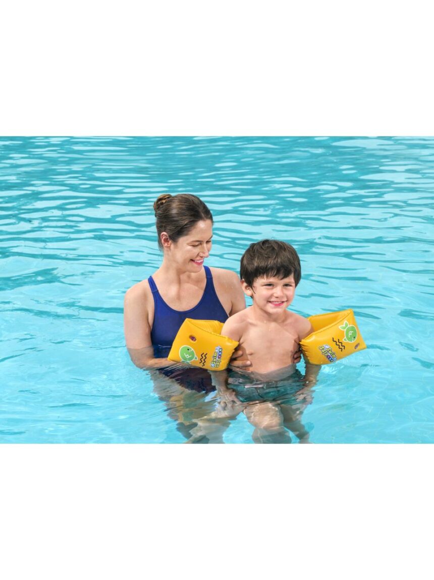 Apoios de braço nadar seguro abc passo c 25x15 cm - tamanho 3/6 anos - bestway - Bestway